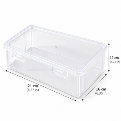 Declutter Your Desk with This Clear Storage Organizer