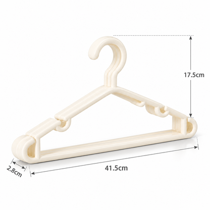 Shoulder pad groove all-season clothes hanger
