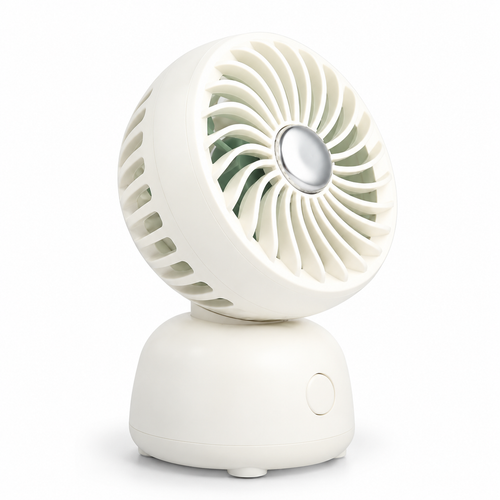 Desktop handheld USB rechargeable mini fan