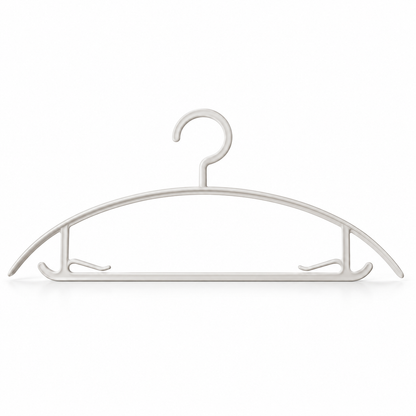 Thickened and reinforced clothes hangers for non-slip hanging of clothes