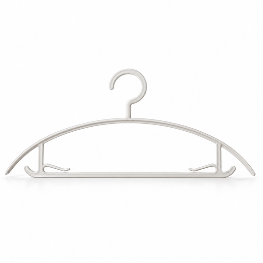 Thickened and reinforced clothes hangers for non-slip hanging of clothes