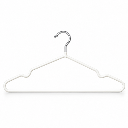 Seamless adult clothes hanger