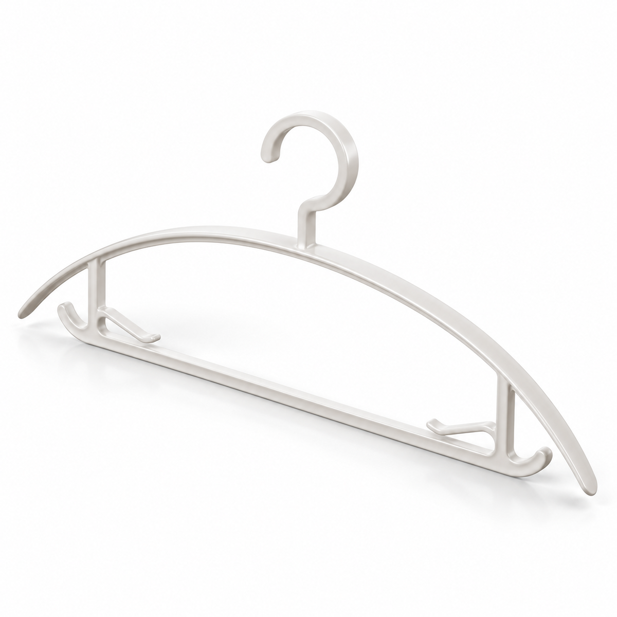 Thickened and reinforced clothes hangers for non-slip hanging of clothes