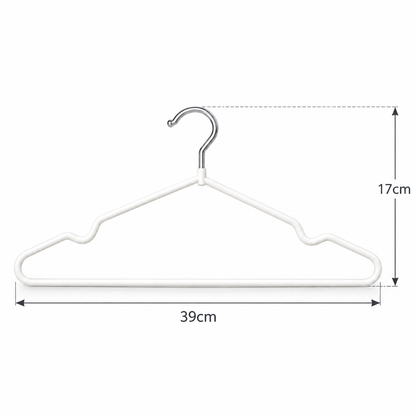 Seamless adult clothes hanger